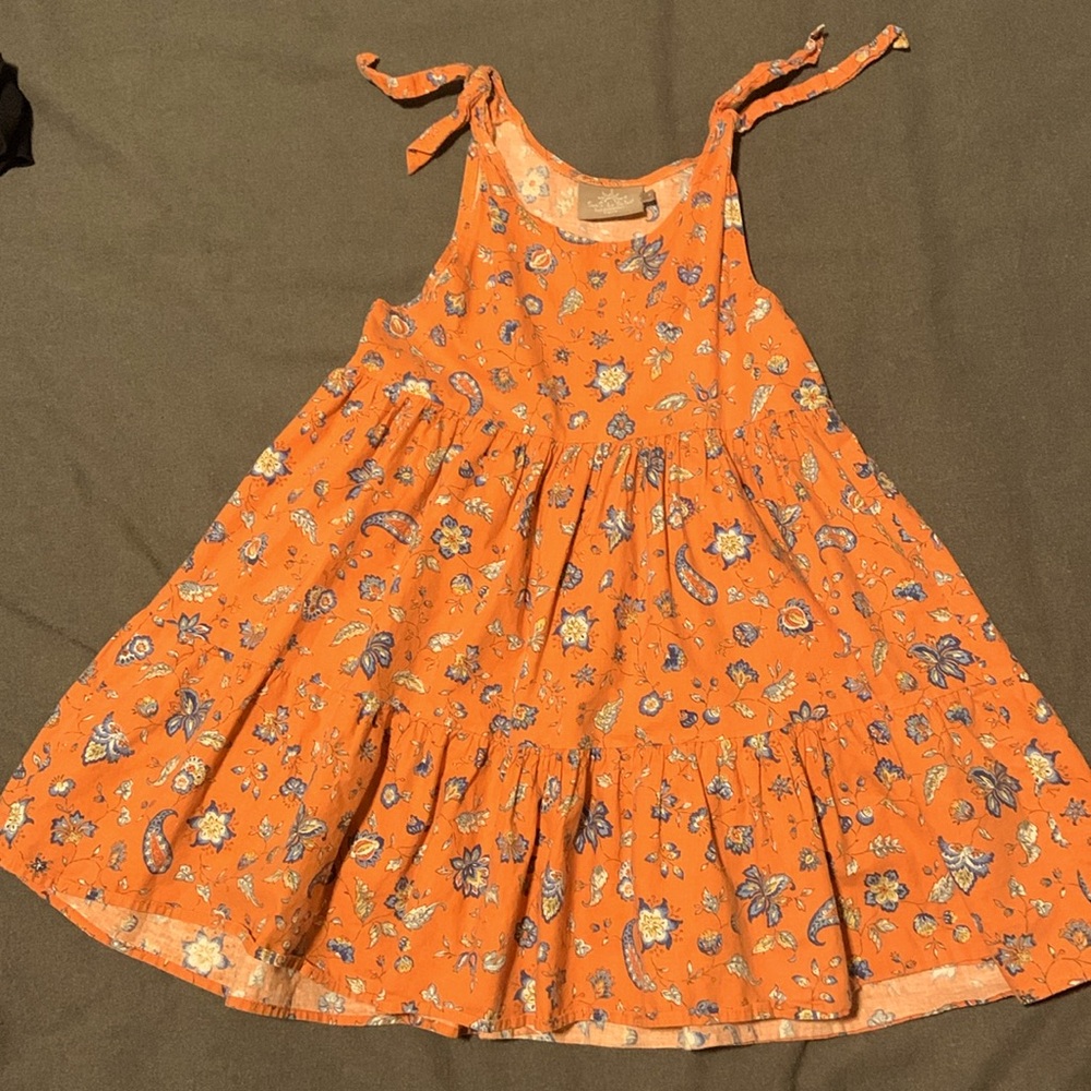 Cotton paisley summer dress